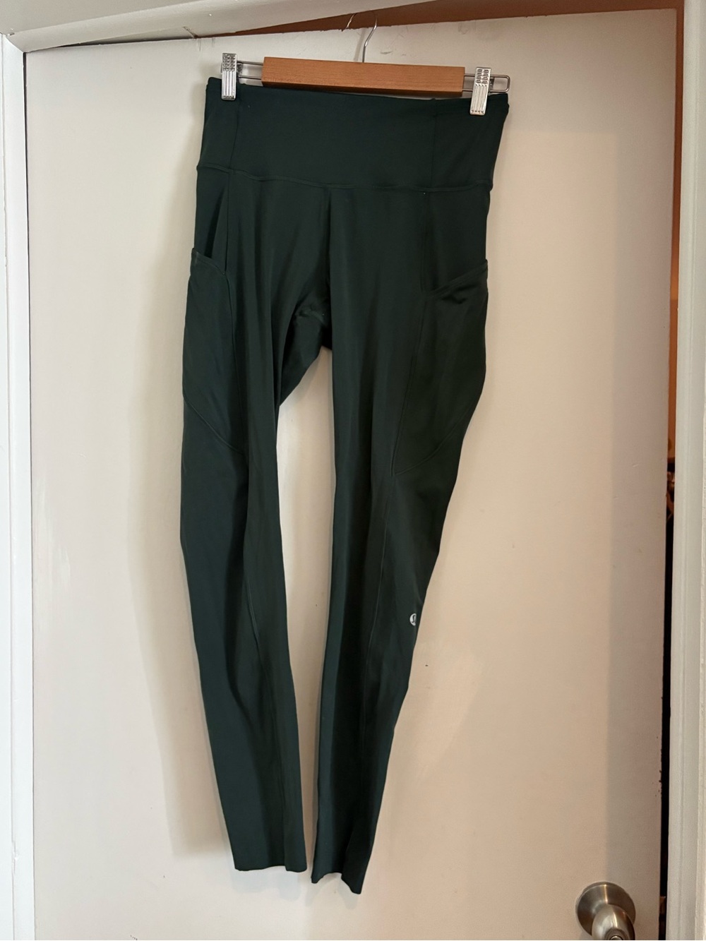 lululemon athletica Dark Green High-Rise Fast and Free Leggings